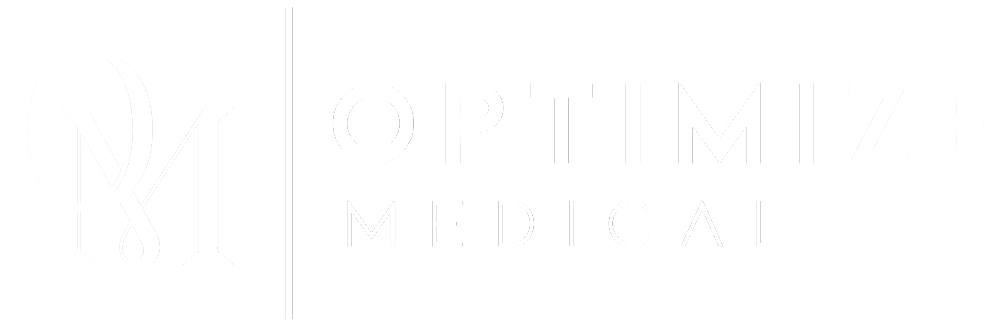 Optimize Medical logo white